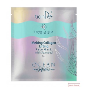 Тающая коллагеновая лифтинг-маска для лица с морскими водорослями